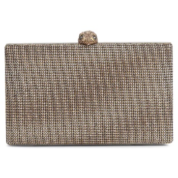 clutch γυναικεία kurt geiger μπεζ 9102940609 crystal
