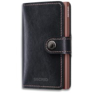 πορτοφόλια ανδρικά secrid black rose 8721077500997 miniwallet mirum 100