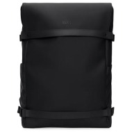 σακίδια πλάτης ανδρικά rains μαύρο 01 otg backpack w3 271