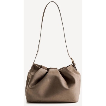 shoulder bags γυναίκα themoire mud lara suede tmfw25lrsue58 σε προσφορά
