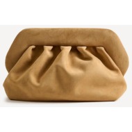 clutch γυναίκα themoire biscuit bios suede tmfw25bsue124