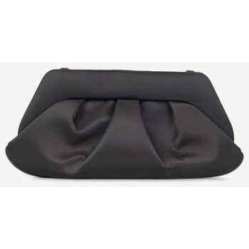 clutch γυναίκα themoire μαύρο emera satin tmfw25emrsa1
