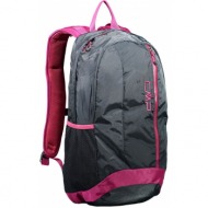 τσαντα πλατης cmp rebel 18 backpack ανθρακι/ροζ