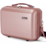 beauty case benzi bz5330 ροζ/χρυσο