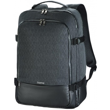 hama 216496 day trip traveller laptop backpack up to 40 cm