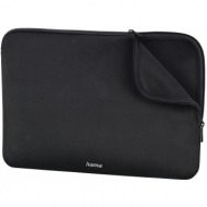 hama 216506 neoprene laptop sleeve up to 44 cm (17.3) black