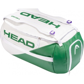 τσαντα head white proplayer sport bag λευκη/πρασινη σε προσφορά