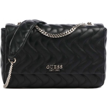 τσαντα ωμου guess eco mai convertible flap hweqg896921 μαυρο σε προσφορά