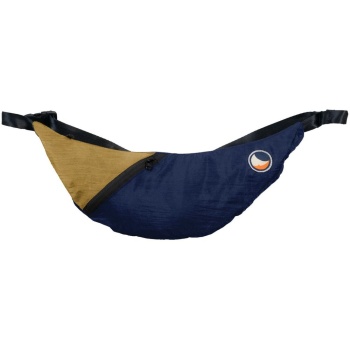 τσαντακι μπανανα tickettothemoon upcycled sling bag navy