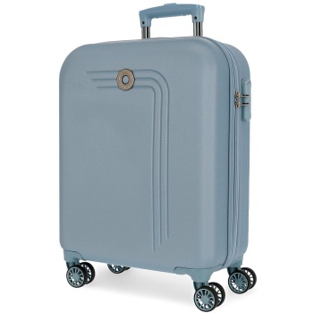 βαλιτσα καμπινας movom riga spinner 55cm sky blue