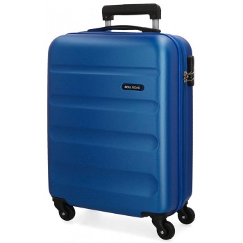 βαλιτσα καμπινας roll road flex spinner 55cm blue