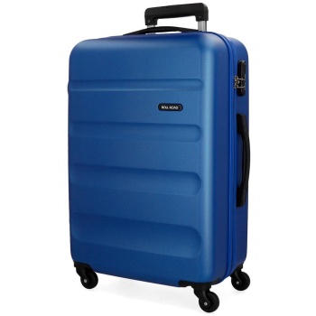 βαλιτσα roll road flex spinner 68cm blue