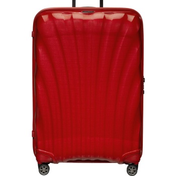 βαλιτσα samsonite c-lite spinner 81/30 chili red σε προσφορά