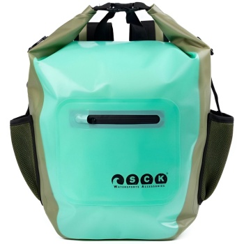 αδιαβροχη τσαντα πλατης sck touring βεραμαν/λαδι (25 l)