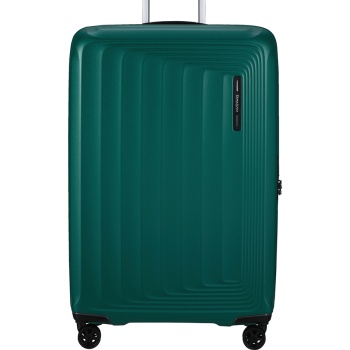 βαλιτσα samsonite nuon spinner exp 75/28 pine green σε προσφορά