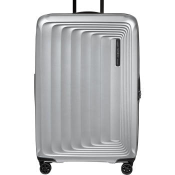 βαλιτσα samsonite nuon spinner exp 75/28 matt silver σε προσφορά