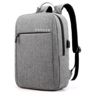 convie backpack th-06 15.6 grey