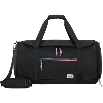 σακ βουαγιαζ american tourister upbeat duffle zip black σε προσφορά