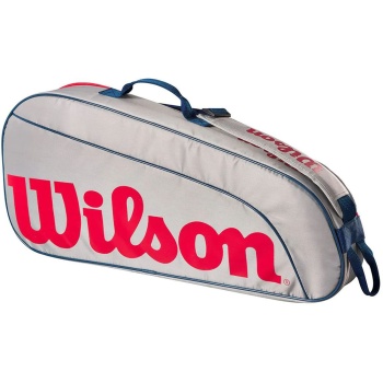 παιδικη τσαντα wilson junior 3 pack γκρι