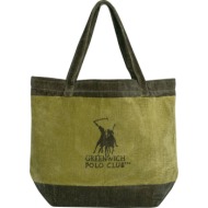 τσαντα θαλασσης greenwich polo club 3859 olive (55χ40cm)