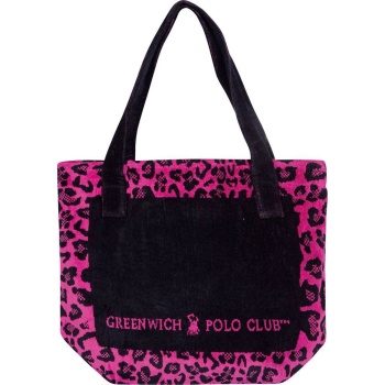 τσαντα θαλασσης greenwich polo club 3863 fuschia/black