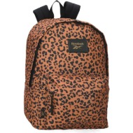 τσαντα πλατης reebok brooklyn colors backpack καφε
