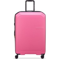βαλιτσα delsey anvers exp light pink (75.5 χ 49 χ 31 cm)