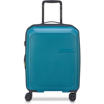 βαλιτσα καμπινας delsey anvers slim exp teal blue (55 χ 40