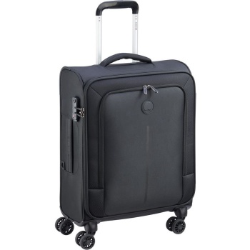 βαλιτσα καμπινας delsey caracas slim spinner black (55 x 40