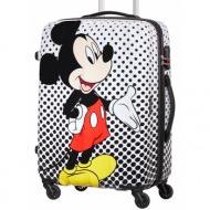 βαλιτσα american tourister disney legends spinner 65/27.5 mickey mouse polka dot