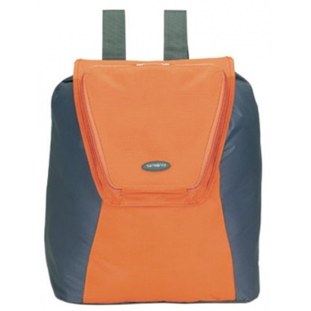 samsonite folding backpack πορτοκαλι