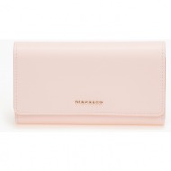 γυναικείο πορτοφόλι με καπάκι - ροζ