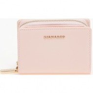 γυναικείο πορτοφόλι με μαγνητικό κούμπωμα - ροζ