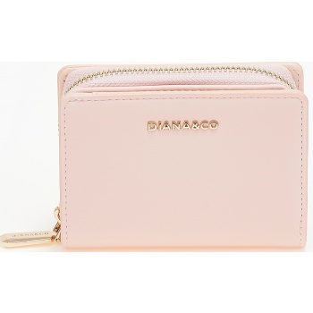 γυναικείο πορτοφόλι με μαγνητικό κούμπωμα - ροζ σε προσφορά