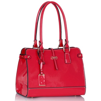 1326 ls γυναικεία τσάντα ώμου ls00306 - ροζ-ροζ σε προσφορά
