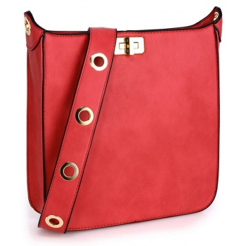1448 ag γυναικεία χιαστί τσάντα ag00566 - κόκκινη-κοκκινο σε προσφορά