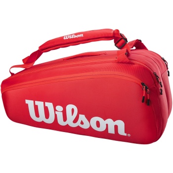 τσάντες τένις wilson super tour 9-pack tennis bags σε προσφορά