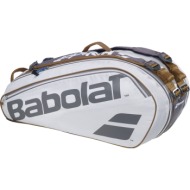 babolat pure wimbledon tennis bag x 6
