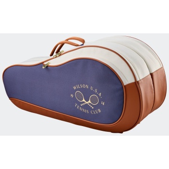 wilson heritage v2 tennis bag x 6 σε προσφορά