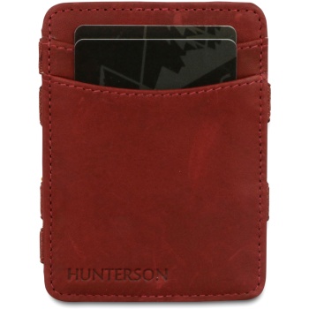 hunterson magic wallet cs1 rfid burgundy