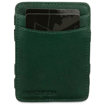 hunterson magic wallet cs1 rfid green
