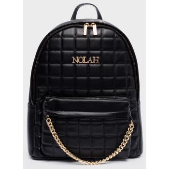 nolah γυναικείo backpack frankie black gold