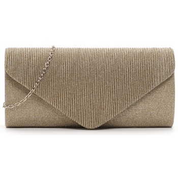 tamaris γυναικειo clutch amalia 33803 240 gold