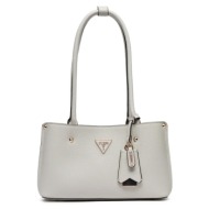 guess γυναικεια τσαντα meridian hwbg877809 ivory
