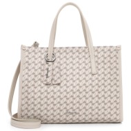 tamaris γυναικεια τσαντα ωμου francesca 33789 400 beige, sc