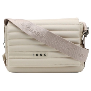 frnc γυναικεια τσαντα 4639 μπεζ