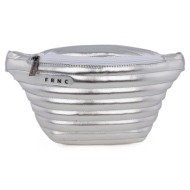 frnc γυναικειο τσαντακι μεσης 4640 ασημι