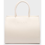 nolah γυναικεια τσαντα kenya ivory
