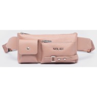nolah γυναικεια τσαντα kensighton pink silver