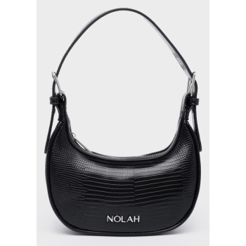 nolah γυναικεια τσαντα tiny black silver